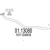 MTS 01.13080 Exhaust Pipe